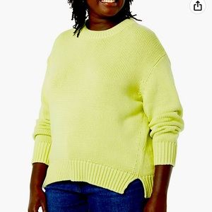 Brand NEW.  Never worn.  Lime Green Sweater from Amazon